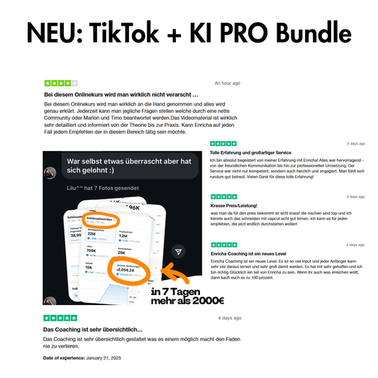TikTok + KI PRO Bundle